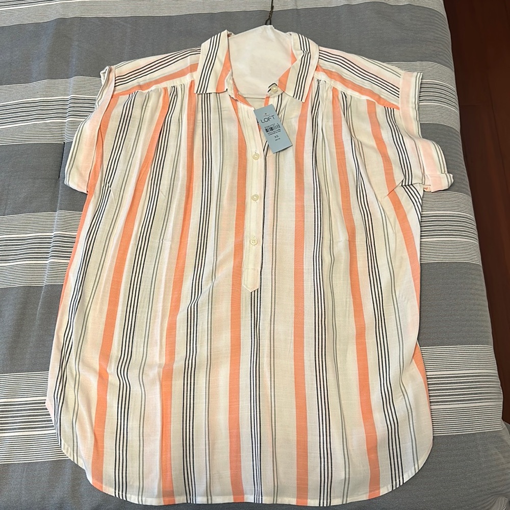 Loft shirt NEW WITH TAGS XS PETITE